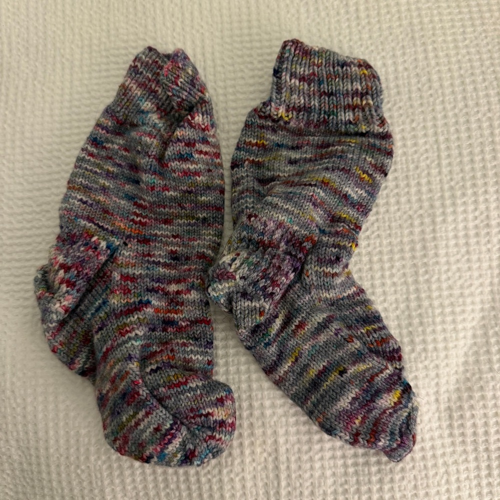 Multicolor Knit Socks - Picture 2 of 2